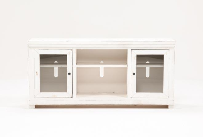 Living Spaces For Well Liked Sinclair White 68 Inch Tv Stands (Photo 1 of 19)