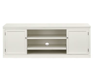 Logan Modular Tv Stand, Antique White – Media Centers Regarding Newest White Tv Stands For Flat Screens (Photo 7472 of 7825)