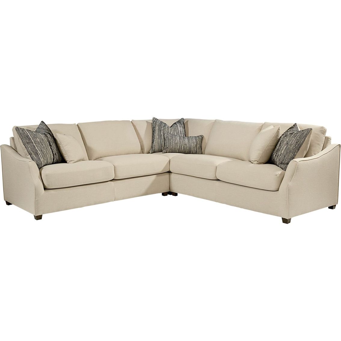 Magnolia Home 3 Pc. Sectional | Sofas & Couches | Home & Appliances Inside Magnolia Home Ravel Linen Sofa Chairs (Photo 9 of 25)