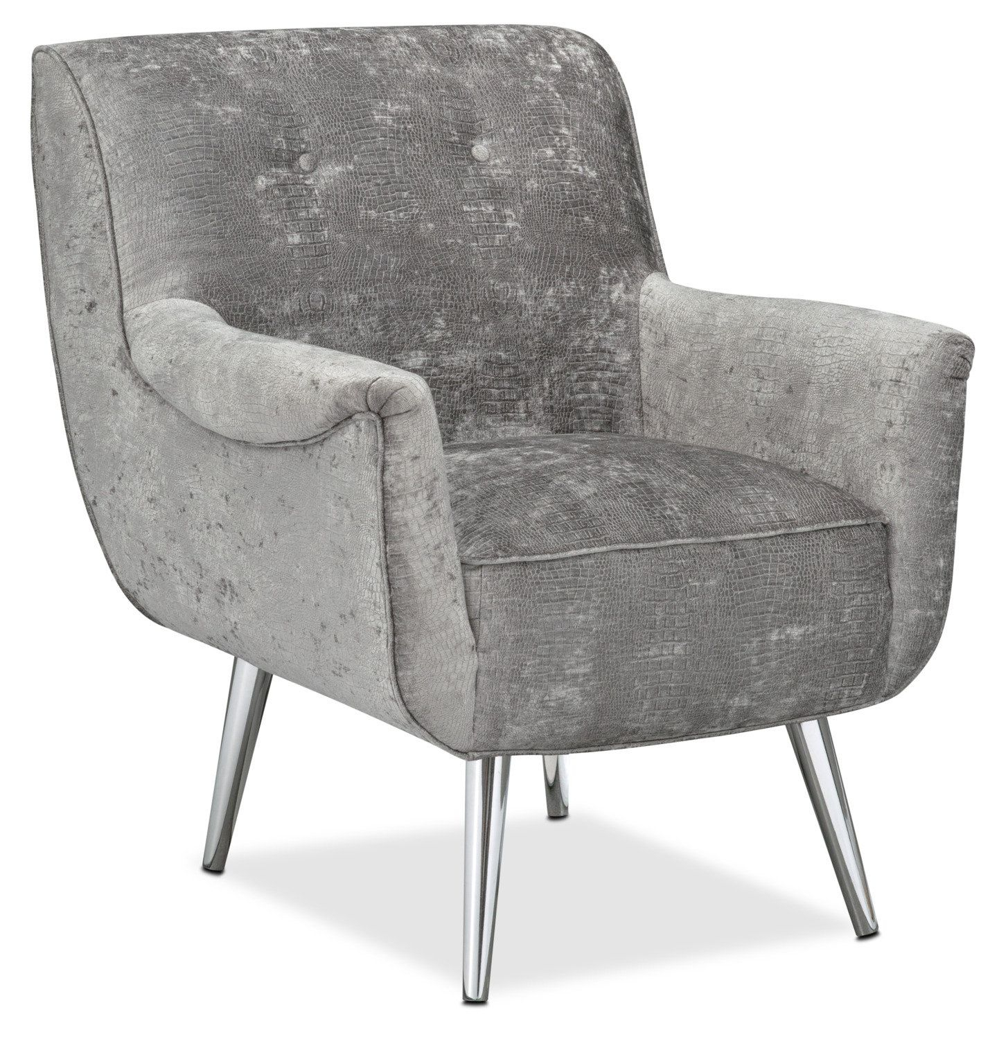 Mid Century Marvel. The Moda Accent Chair Fuses A Modern Style With Regarding Loft Smokey Swivel Accent Chairs (Photo 1 of 25)