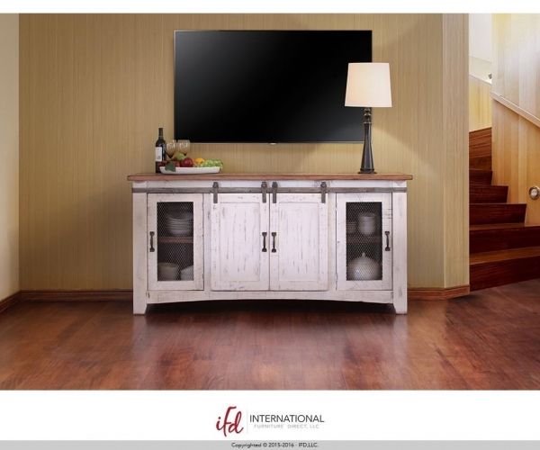 Modern Credenza Edge Water Credenza Sauder To Lovely Fireplace Plus Throughout Well Known Annabelle Cream 70 Inch Tv Stands (View 8 of 25)