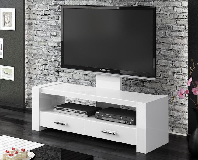 Modern Tv Stands Throughout Preferred Modern White Gloss Tv Stands (Photo 7187 of 7825)