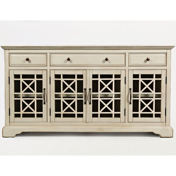 Most Popular Annabelle Cream 70 Inch Tv Stands Inside Features:  Craftsman Collection.  4 Doors (View 9 of 25)