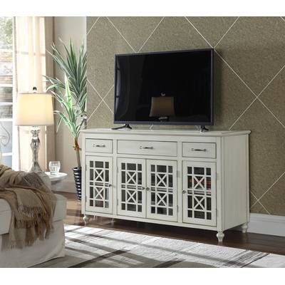 Most Up To Date Kenzie 60 Inch Open Display Tv Stands With Regard To Highland Dunes Hardin Tv Stand For Tvs Up To 65" & Reviews (View 11 of 25)
