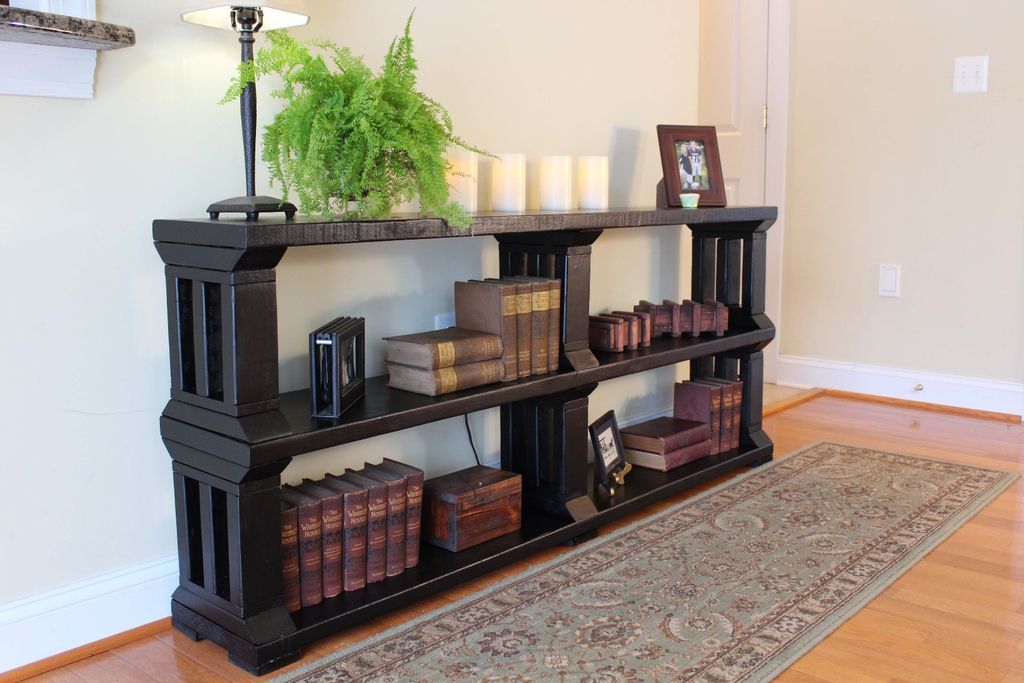 Most Up To Date Tv Stands And Bookshelf Within Rustic Book Shelf Or Tv Stand: 13 Steps (with Pictures) (Photo 6900 of 7825)