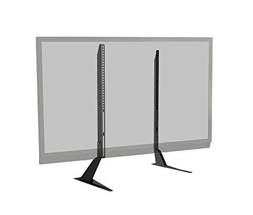 Popular Universal Flat Screen Tv Stands Throughout Atlantic Universal Table Top Tv Stand / Base Mount For Most Flat (Photo 15 of 25)