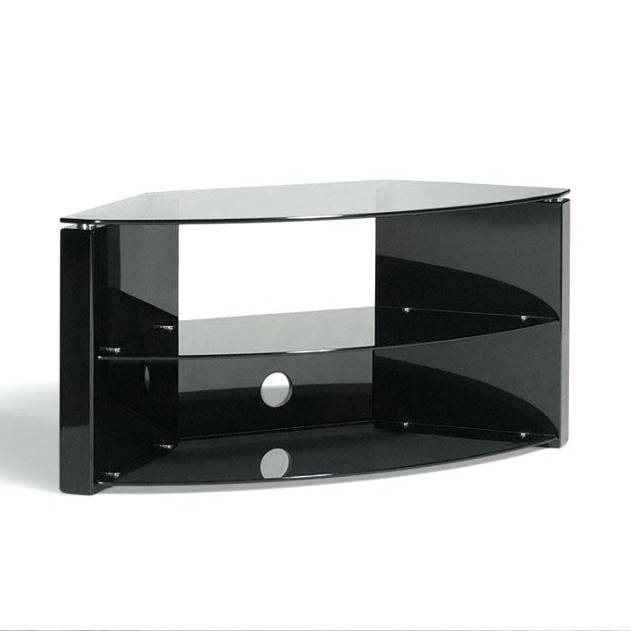Preferred Techlink Bench Corner Tv Stands Intended For Black Glass Corner Tv Stand Job Lot Slimline Corner Stand Black Up (Photo 7028 of 7825)