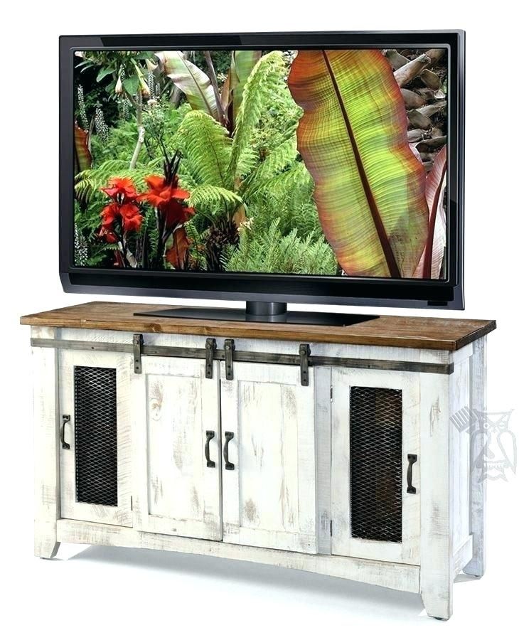 Recent Rustic White Tv Stands With Weathered Wood Tv Stand Weathered Wood Stands Expert Rustic White (Photo 7257 of 7825)