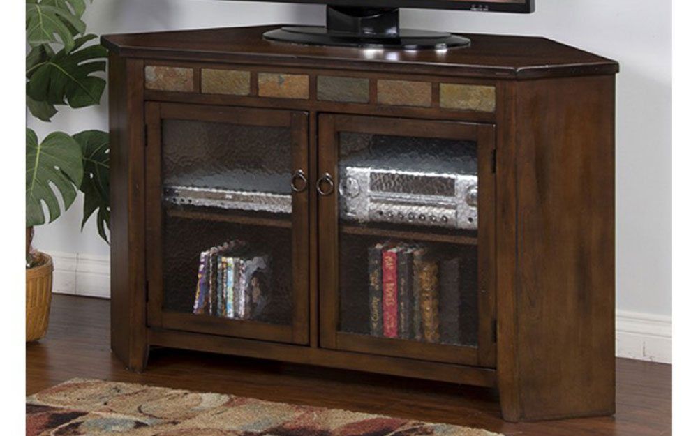 Sedona 55 Inch Corner Tv Stand At Gates Home Furnishings – Gates Pertaining To Well Known Cornet Tv Stands (Photo 6818 of 7825)