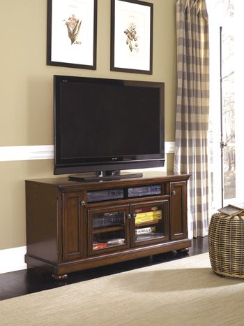 Signature Design Porter, Large Tv Stand, Rustic Brown W697 38 – Hvl Regarding Most Up To Date Tv Stands 38 Inches Wide (Photo 6748 of 7825)