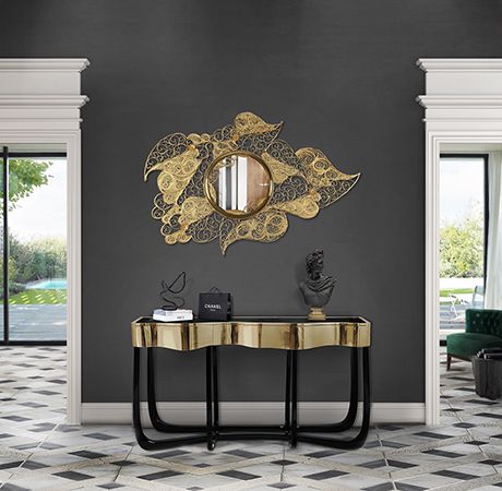 Sinuous Console Exclusive Furniture Within Well Liked Mix Patina Metal Frame Console Tables (View 8 of 25)