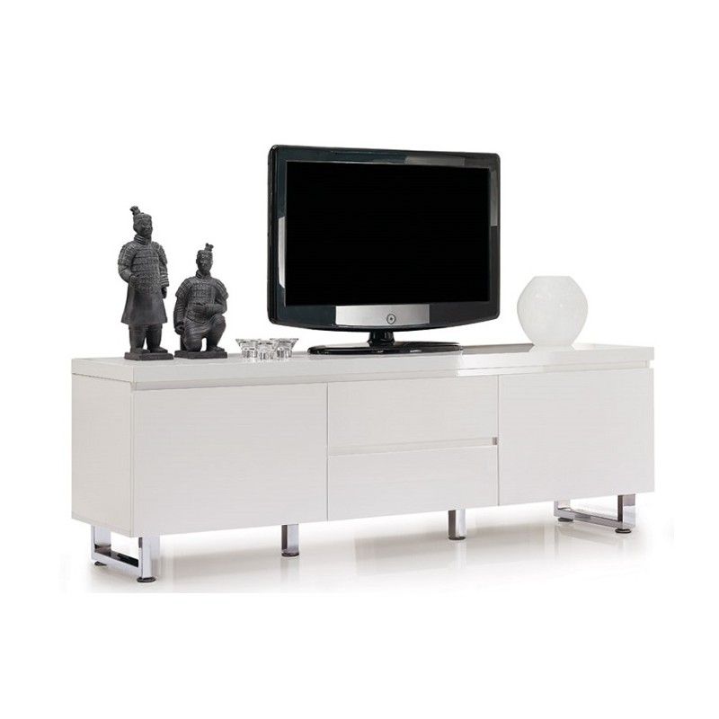 Sydney Iii – High Gloss Tv Unit – Tv Stands (372) – Sena Home Furniture Pertaining To Newest Modern White Gloss Tv Stands (Photo 7197 of 7825)