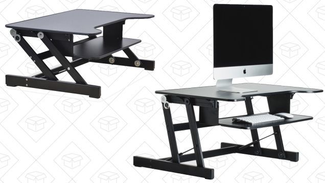 Turn Any Desk Into A Part Time Standing Desk For Under $ (View 21 of 25)