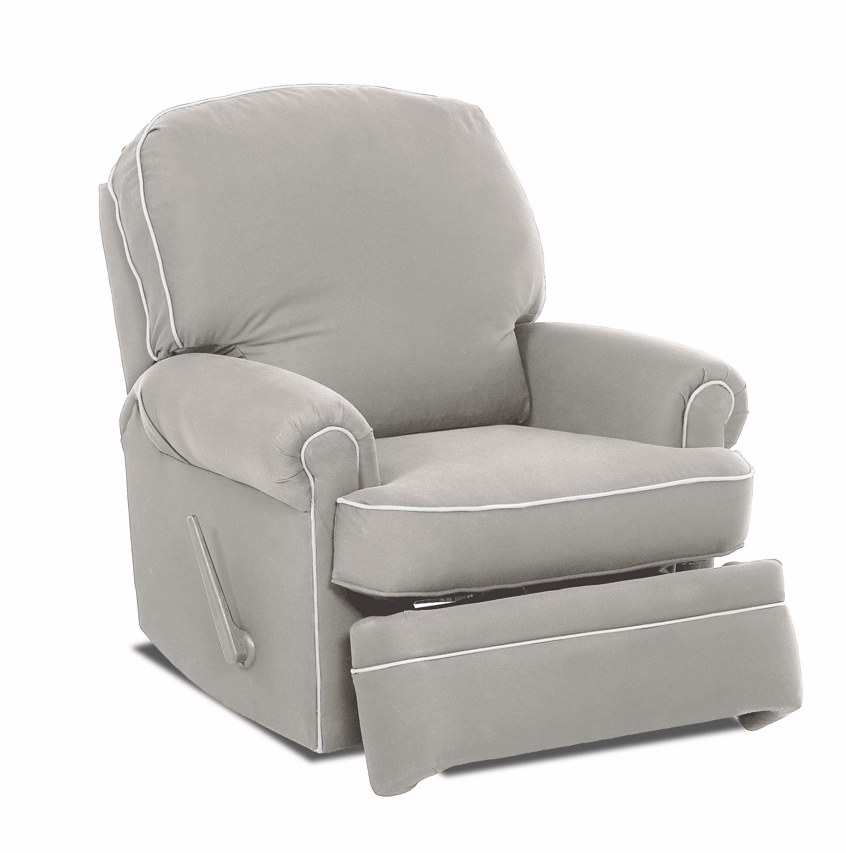 Wayfair Custom Upholstery™ Stanford Glider Swivel Recliner | Wayfair With Regard To Katrina Beige Swivel Glider Chairs (View 1 of 25)