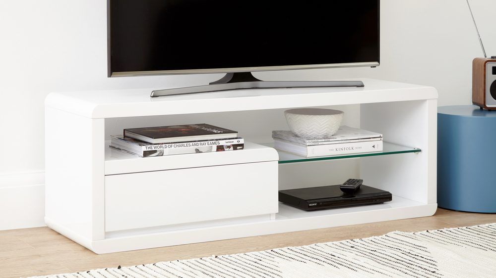 White High Gloss Tv Unit Uk With Latest White High Gloss Tv Stands (Photo 7118 of 7825)