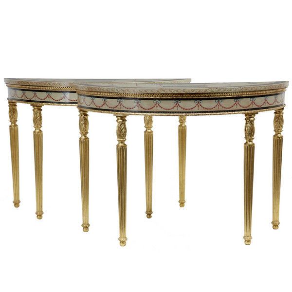Widely Used Roman Metal Top Console Tables With Regard To Console Tables Gilt Wood 18th Century – The Uk's Premier Antiques (View 5 of 25)
