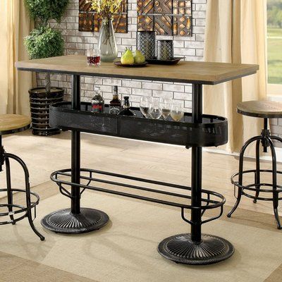 17 Stories Julianna Pub Table | Products | Pub Style Table, Dining In Weatherholt Dining Tables (View 23 of 25)