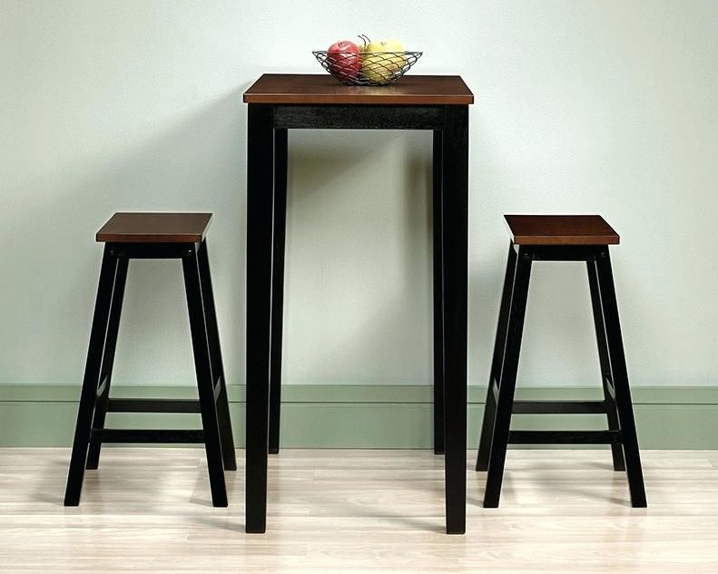 3 Piece Counter Height Table Set – Moldesdesilicona.co Regarding Winsome 3 Piece Counter Height Dining Sets (Photo 7726 of 7825)