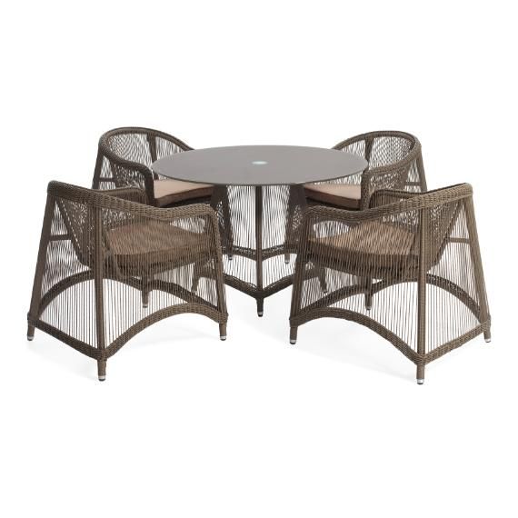 Aria 5 Pieces Oval Dining Set – Outdoor – Me2Concept In Aria 5 Piece Dining Sets (View 1 of 25)