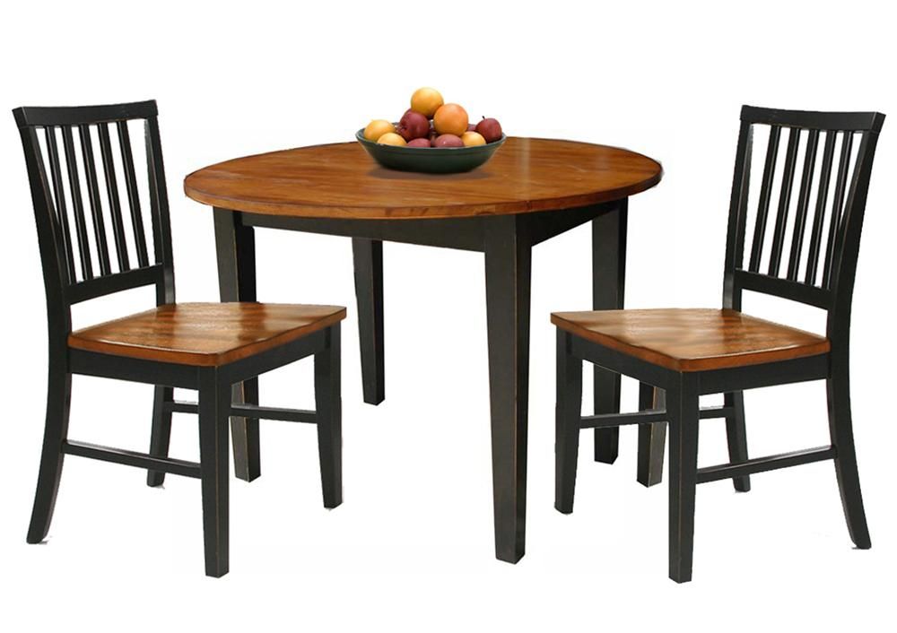 Arlington 3 Piece Dining Set With Two Drop Leavesintercon At Rooms For  Less Inside 3 Piece Dining Sets (Photo 7737 of 7825)
