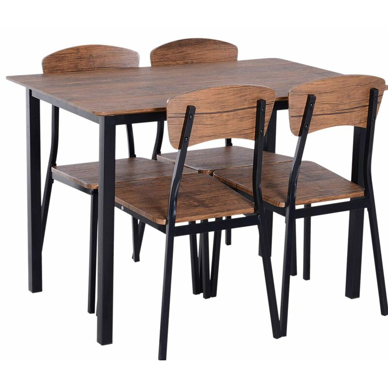 Featured Photo of The Best Castellanos Modern 5 Piece Counter Height Dining Sets