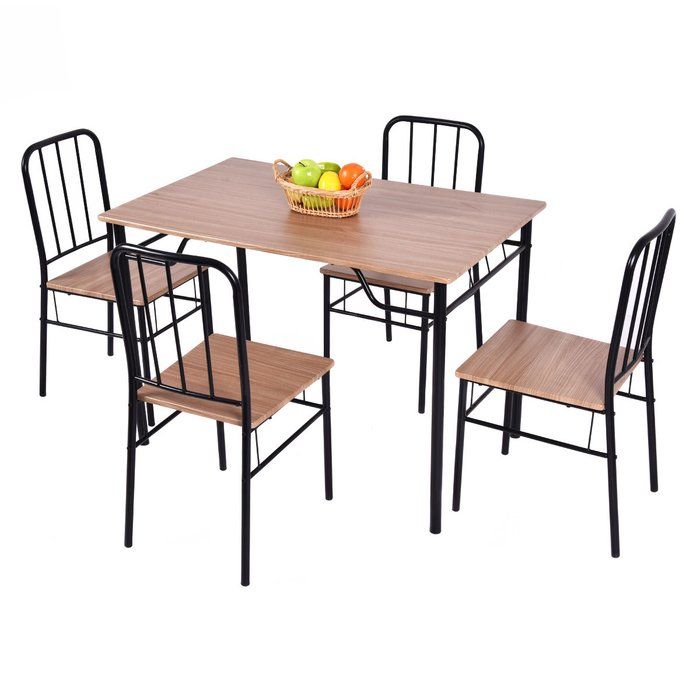 Conover 5 Piece Dining Set In Conover 5 Piece Dining Sets (View 7 of 25)