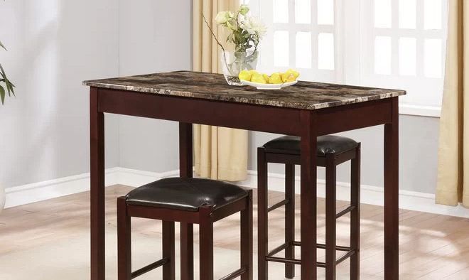 Dining Sets & Tables Up To 65% Off + Free Shipping – Prices Starting Regarding Sheetz 3 Piece Counter Height Dining Sets (View 11 of 25)
