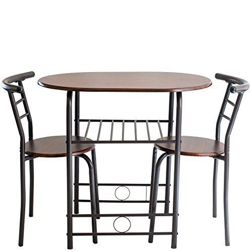 Handi Craft 3 Piece Compact Dining Set W/table And Matchi | For Throughout Casiano 5 Piece Dining Sets (View 13 of 25)