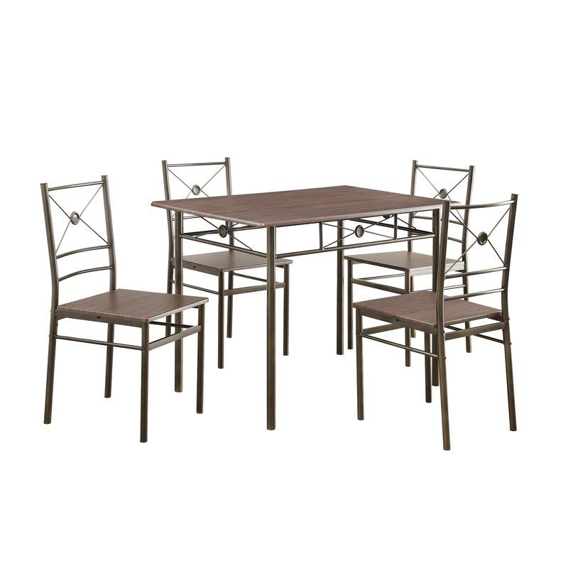 Kieffer 5 Piece Dining Set Intended For Kieffer 5 Piece Dining Sets (View 2 of 25)