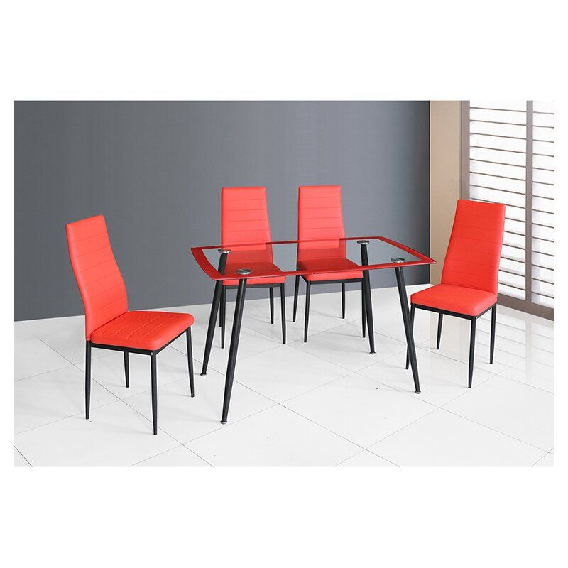 Linette 5 Piece Dining Table Set For Linette 5 Piece Dining Table Sets (Photo 1 of 25)