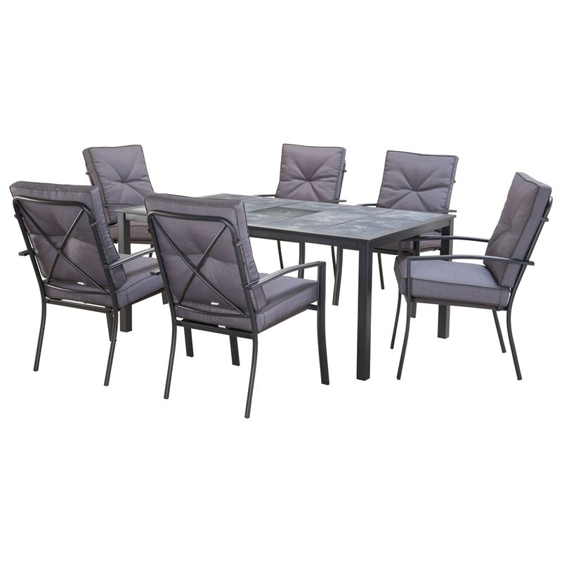 Marquee 7 Piece Florida Dining Setting Inside Cargo 5 Piece Dining Sets (View 22 of 25)