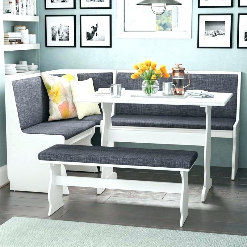Nook Dining Set Canada Cheap Corner With Bench Style Seating 3 Piece Throughout 3 Piece Breakfast Dining Sets (View 11 of 25)