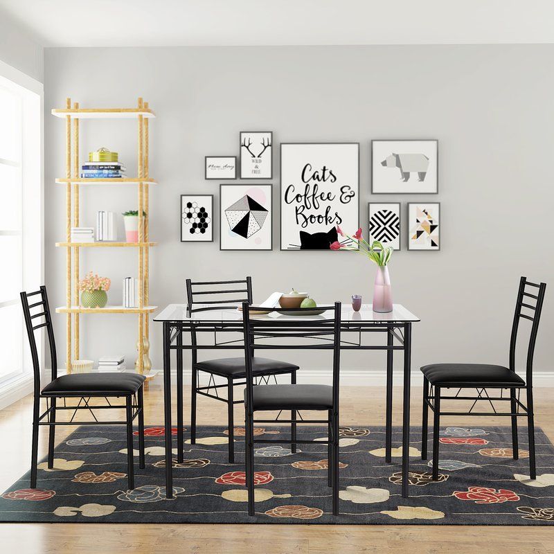 Featured Photo of  Best 25+ of Taulbee 5 Piece Dining Sets