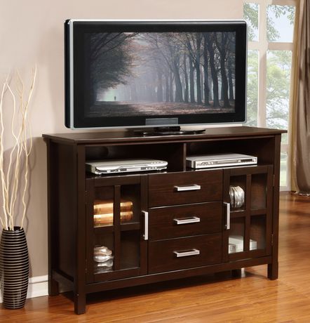 2017 Deco Wide Tv Stands With Waterloo 53 Inches Wide X 35 Inches High Tall Tv Stand In (Photo 1 of 15)