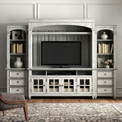 2017 Giltner Solid Wood Tv Stands For Tvs Up To 65" Within 65 Inch Tv Stands & Entertainment Centers You'Ll Love In (View 8 of 15)