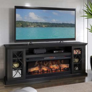 2018 Chicago Tv Stands For Tvs Up To 70" With Fireplace Included Inside 8 Best Fireplace Tv Stands Under $300 (2020 Review) – Tv (View 1 of 15)
