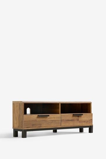 2018 Fulton Oak Effect Wide Tv Stands Regarding Buy Bronx Corner Tv Stand From The Next Uk Online Shop (View 15 of 15)