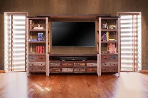 2018 Mainstays Tv Stands For Tvs With Multiple Colors In Beautiful Solid Wood Tv Stand And Piers With A Hand Rubbed (View 12 of 15)