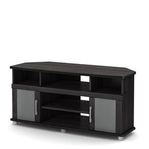 2018 South Shore Evane Tv Stands With Doors In Oak Camel Throughout South Shore Tv Stand, South Shore Furniture Tv Stand (View 10 of 15)