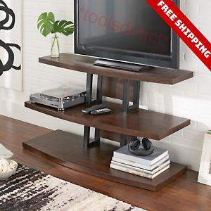 3 Tier Tv Stand Entertainment Media Center Console Shelf With Regard To Latest Tier Entertainment Tv Stands In Black (Photo 12 of 15)