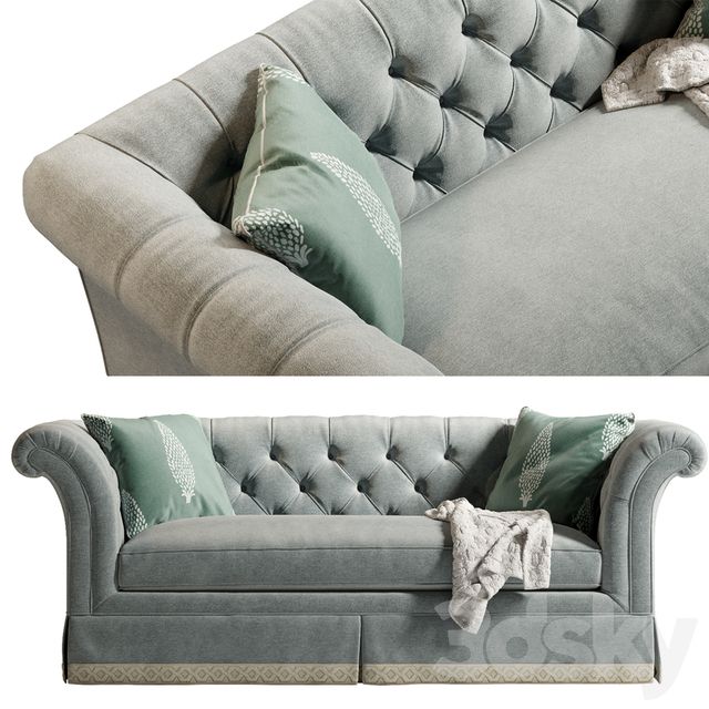 3D Models: Sofa – Lexington Charleston Sofa With Regard To Charleston Sofas (View 10 of 15)