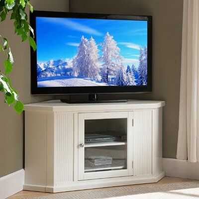 40 49 Inch White Corner Tv Stands You'll Love In 2019 Within 2018 Lionel Corner Tv Stands For Tvs Up To 48&quot; (View 14 of 15)