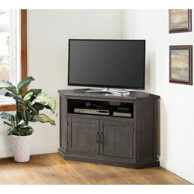55 Inch Tv Corner Tv Stands & Entertainment Centers You'll For Newest Corner Tv Stands For Tvs Up To 43&quot; Black (View 14 of 15)