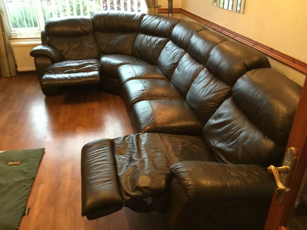 6 Seater Leather Sofa Combo (View 13 of 15)