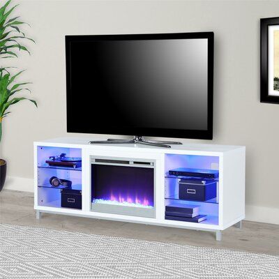 70 Inch And Larger White Tv Stands You'll Love In 2019 In Most Popular Lorraine Tv Stands For Tvs Up To 70" (Photo 8 of 15)