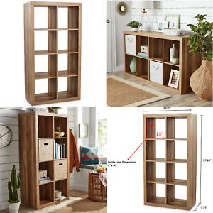 8 Cube Organizer Unit Shelves Storage Modern Bookcase Tv Pertaining To Popular Diy Convertible Tv Stands And Bookcase (View 9 of 15)