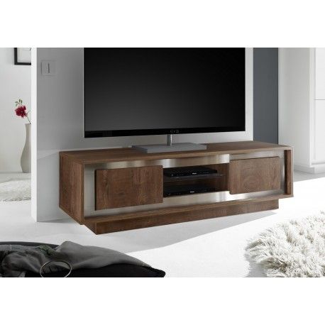 Amber Modern Tv Stand In Oak Cognac Finish – Furniture Pertaining To Well Known All Modern Tv Stands (View 2 of 15)