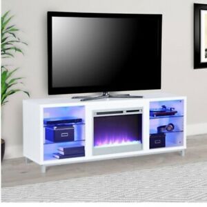 Ameriwood Home Lumina Fireplace Tv Stand For Tvs Up To 70 For Favorite Stamford Tv Stands For Tvs Up To 65" (View 8 of 15)