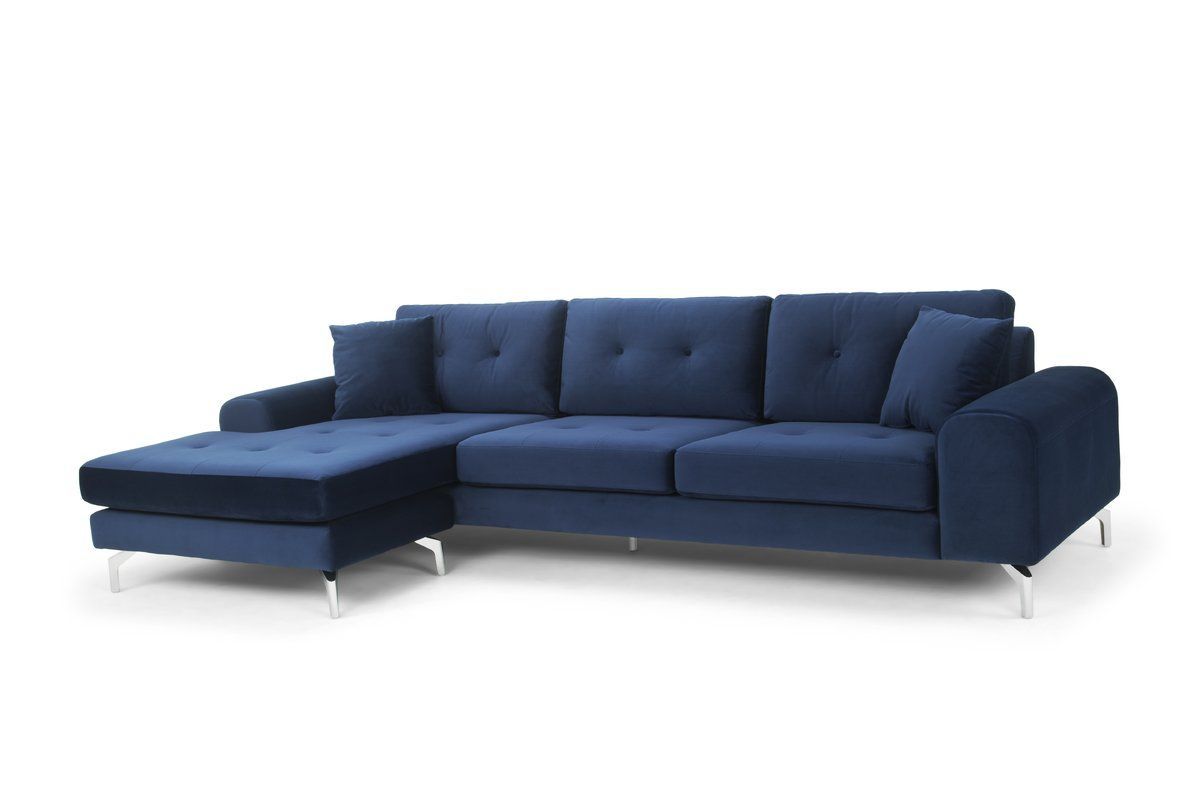 Aparicio Reversible Sectional | Allmodern | Sectional Sofa Within Clifton Reversible Sectional Sofas With Pillows (View 9 of 15)