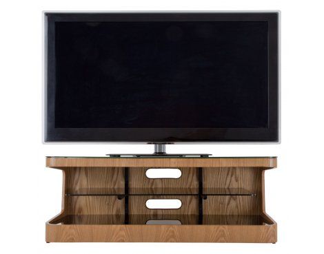 Avf Winchester Tv Stand Rounded Square Unit For 37" To 55 Inside Well Known Vasari Corner Flat Panel Tv Stands For Tvs Up To 48&quot; Black (View 6 of 15)